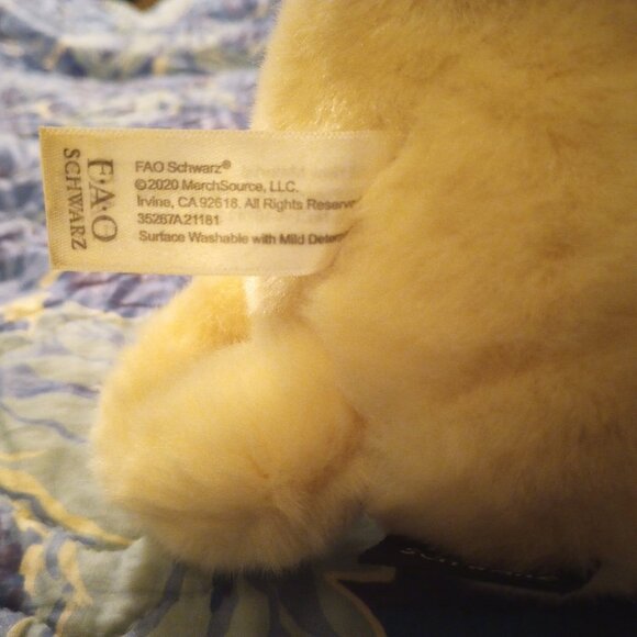 2 FAO Schwartz Plush Puppy Dogs, Pre-Owned: Golden Retriever Lab & Pug - Picture 11 of 11